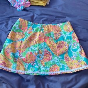 formal skirt, colorful